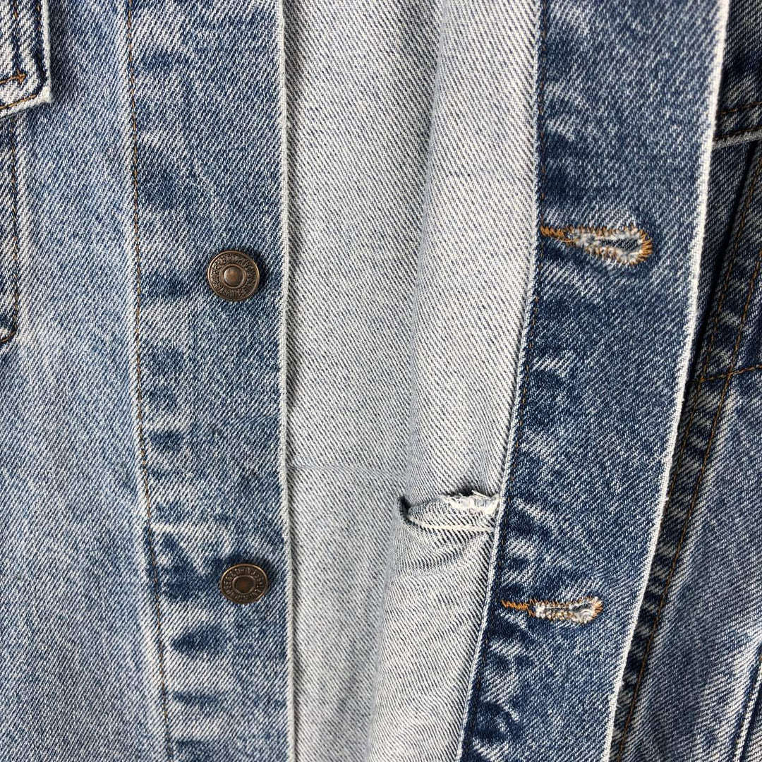 90'S Levi's denim jacket, denim jacket, men's size L, vintage cotton blue type Vintage Second Hand