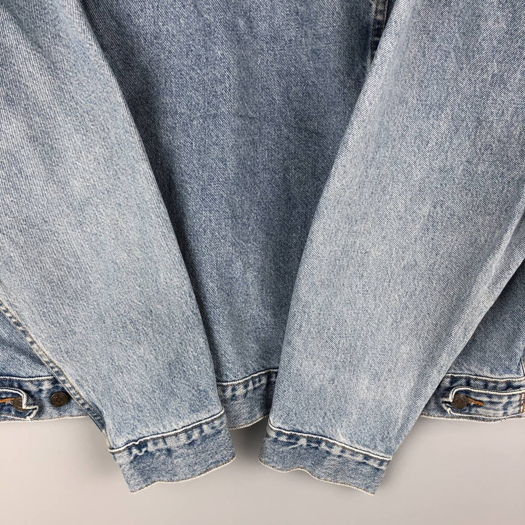 90'S Levi's denim jacket, denim jacket, men's size L, vintage cotton blue type Vintage Second Hand