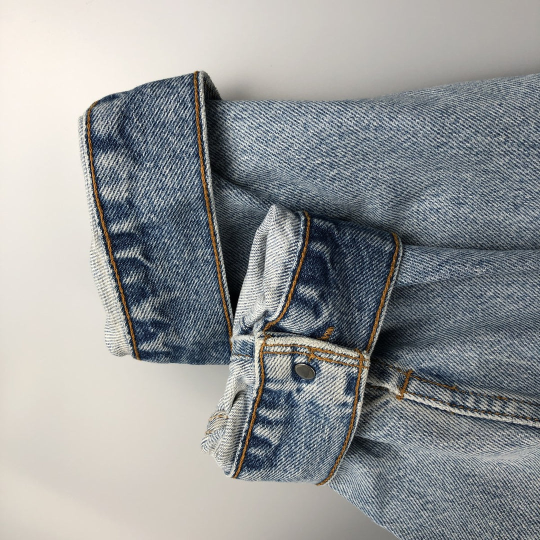 90'S Levi's denim jacket, denim jacket, men's size L, vintage cotton blue type Vintage Second Hand