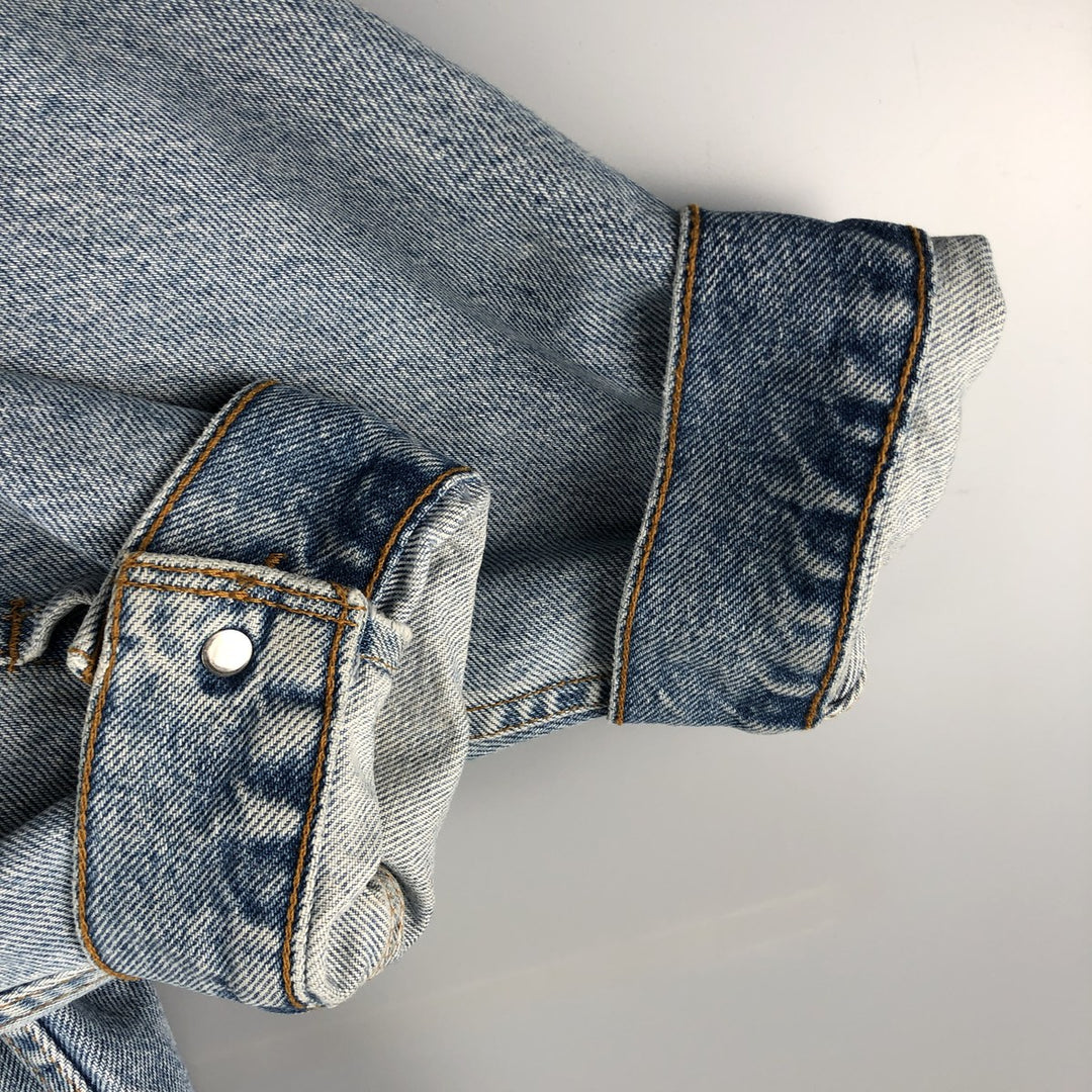 90'S Levi's denim jacket, denim jacket, men's size L, vintage cotton blue type Vintage Second Hand