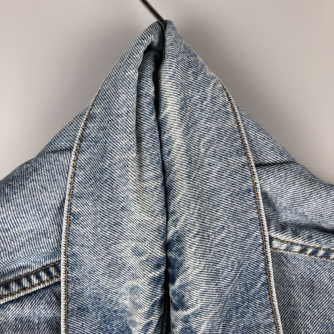 90'S Levi's denim jacket, denim jacket, men's size L, vintage cotton blue type Vintage Second Hand