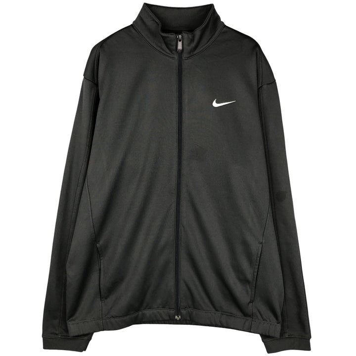 Nike Golf Therma-Fit Track Jacket, Men's Size Medium polyester gray type Vintage Second Hand