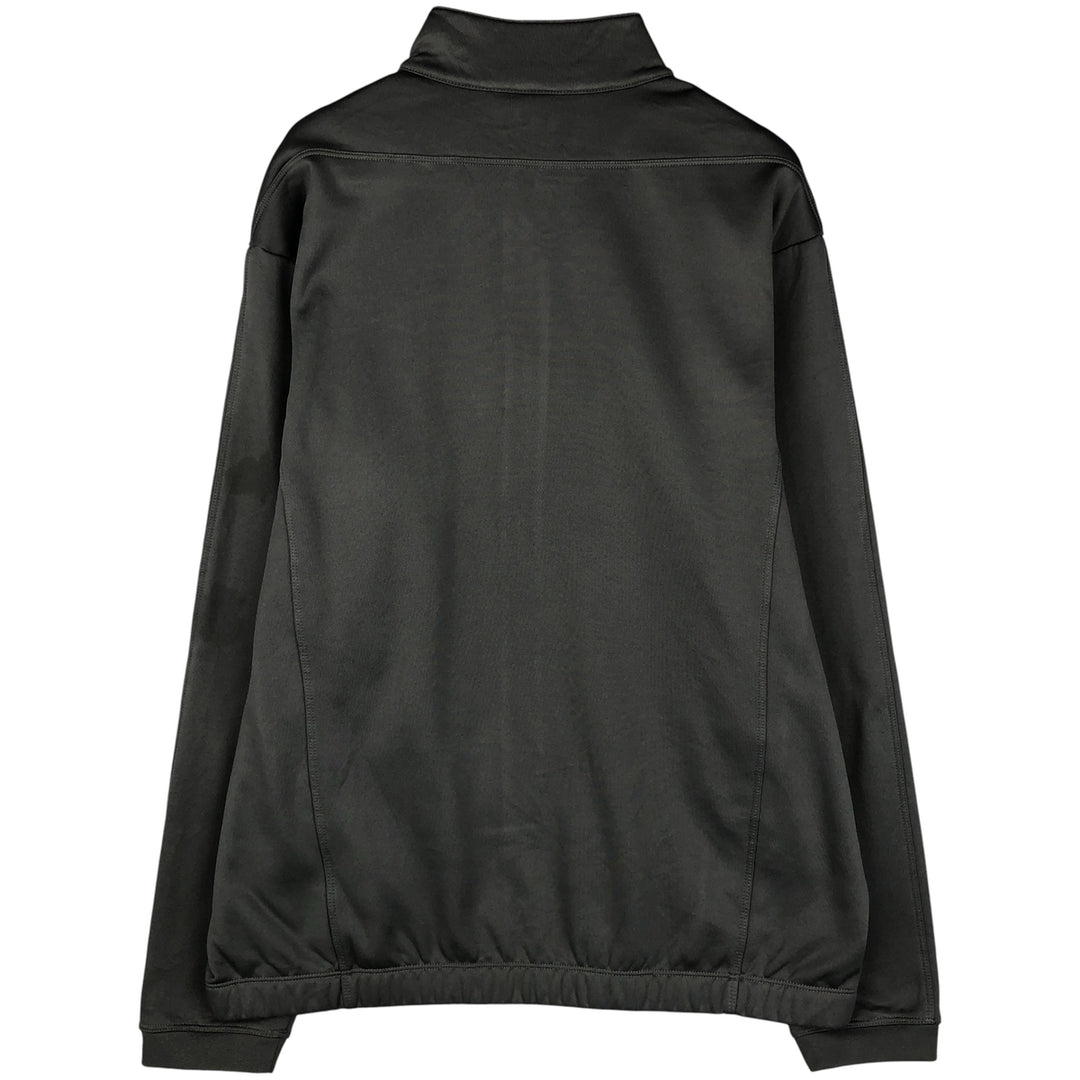 Nike Golf Therma-Fit Track Jacket, Men's Size Medium polyester gray type Vintage Second Hand