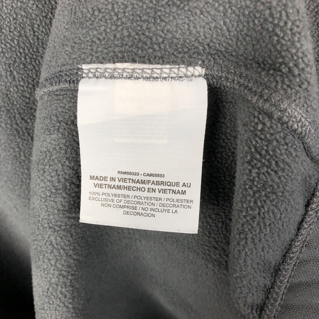 Nike Golf Therma-Fit Track Jacket, Men's Size Medium polyester gray type Vintage Second Hand