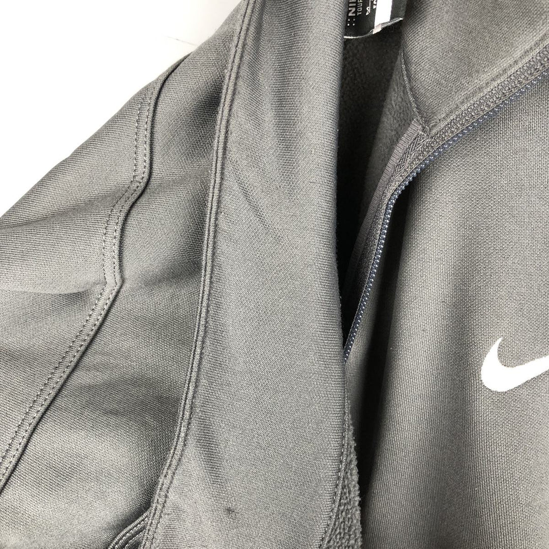 Nike Golf Therma-Fit Track Jacket, Men's Size Medium polyester gray type Vintage Second Hand