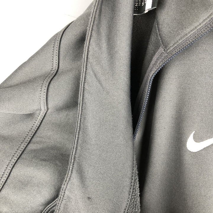Nike Golf Therma-Fit Track Jacket, Men's Size Medium polyester gray type Vintage Second Hand