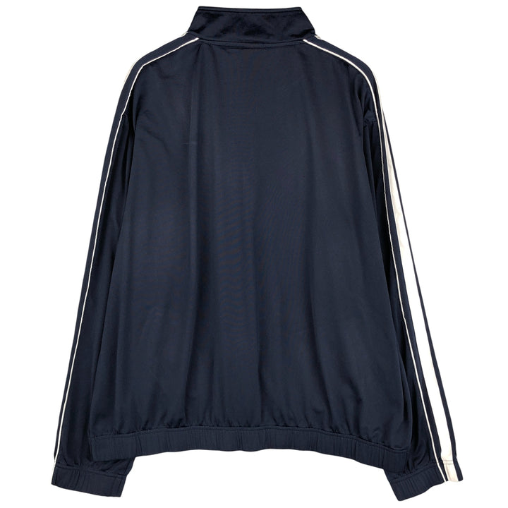 Nike Jersey Track Jacket Men's Size L polyester navy blue type Vintage Second Hand