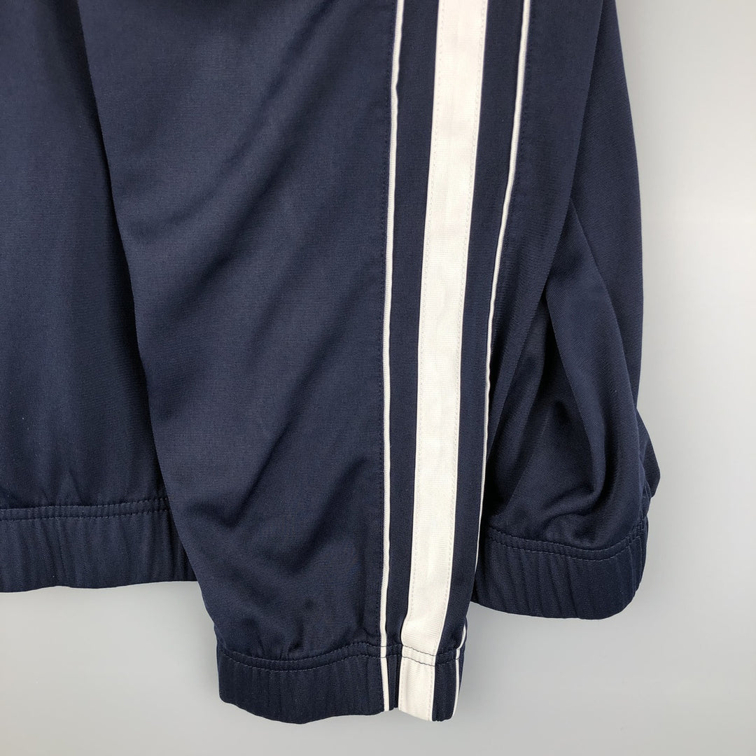 Nike Jersey Track Jacket Men's Size L polyester navy blue type Vintage Second Hand