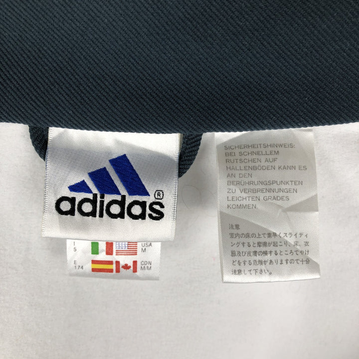 00'S adidas back logo jersey track jacket men's size M polyester white type Vintage Second Hand