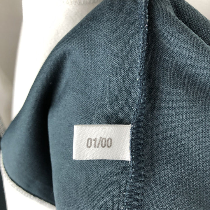 00'S adidas back logo jersey track jacket men's size M polyester white type Vintage Second Hand