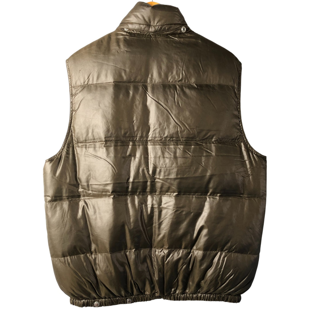 Ralph Lauren POLO by Ralph Lauren ripstop down vest, men's size M Nylon brown type Vintage Second Hand