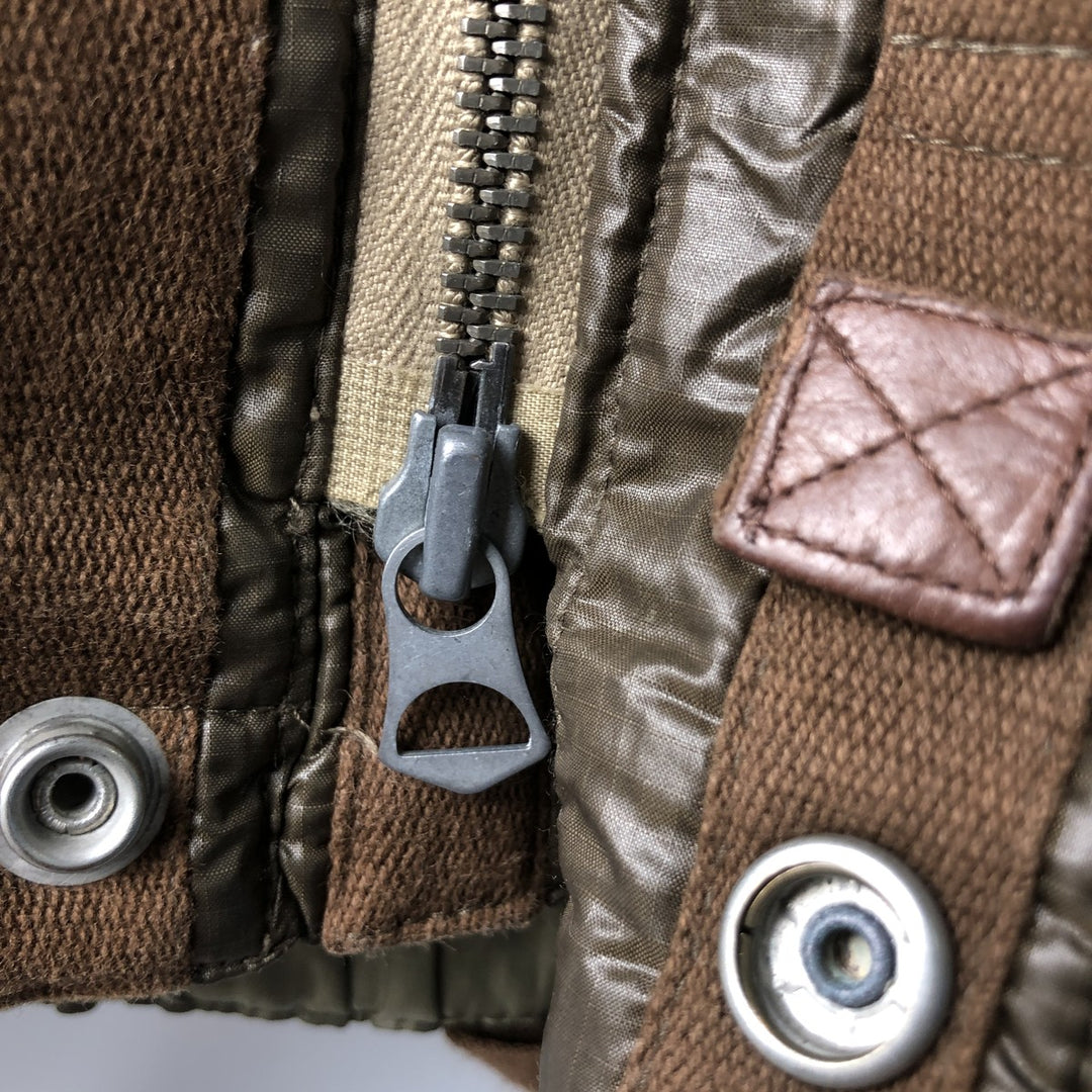 Ralph Lauren POLO by Ralph Lauren ripstop down vest, men's size M Nylon brown type Vintage Second Hand