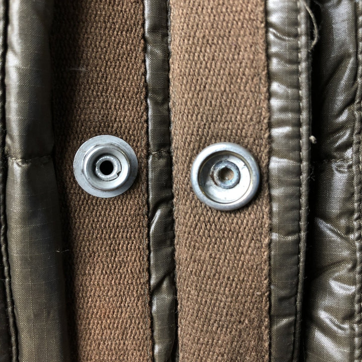 Ralph Lauren POLO by Ralph Lauren ripstop down vest, men's size M Nylon brown type Vintage Second Hand