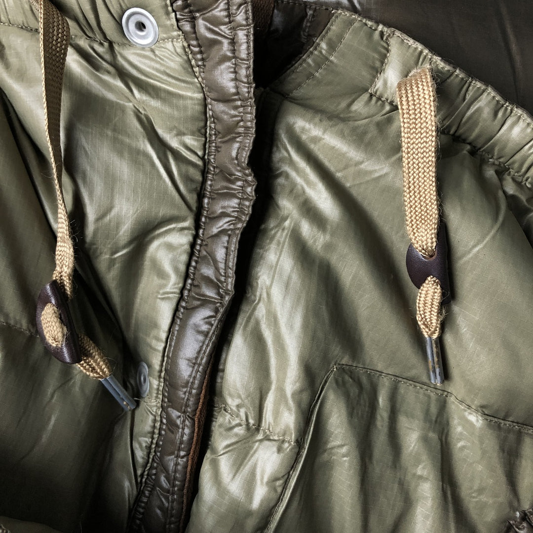 Ralph Lauren POLO by Ralph Lauren ripstop down vest, men's size M Nylon brown type Vintage Second Hand