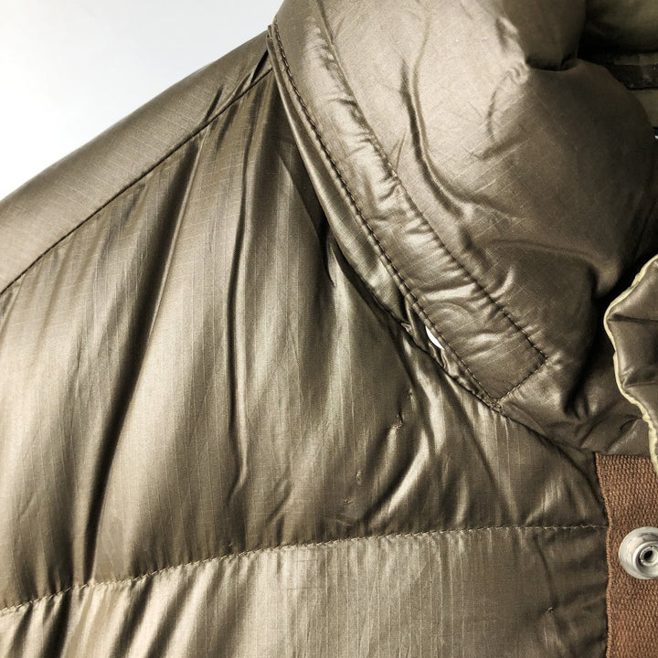 Ralph Lauren POLO by Ralph Lauren ripstop down vest, men's size M Nylon brown type Vintage Second Hand