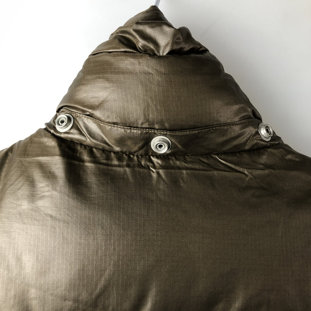 Ralph Lauren POLO by Ralph Lauren ripstop down vest, men's size M Nylon brown type Vintage Second Hand