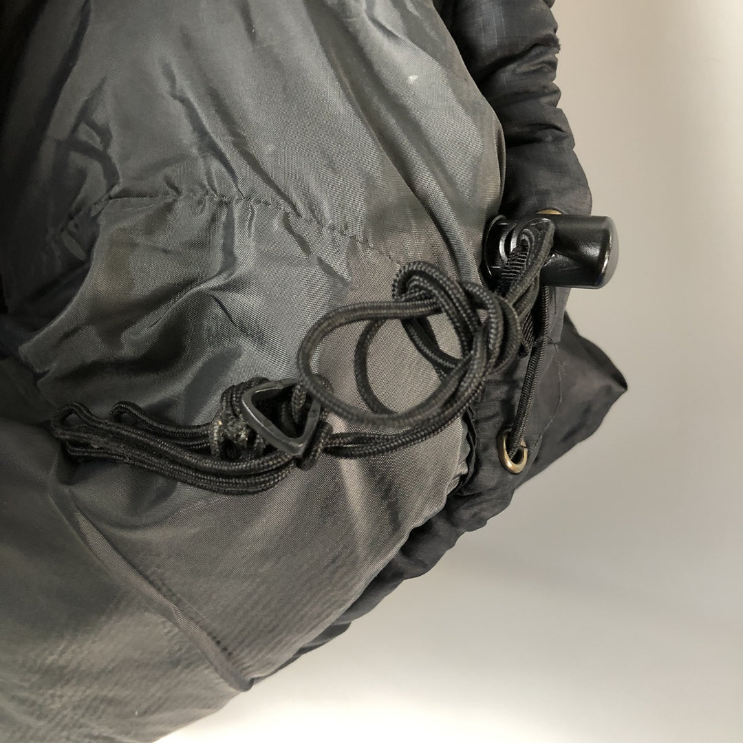 Vintage 90'S Eddie Bauer EBTEK Ripstop Goose Down Vest, Men's Size L Nylon black type Vintage Second Hand