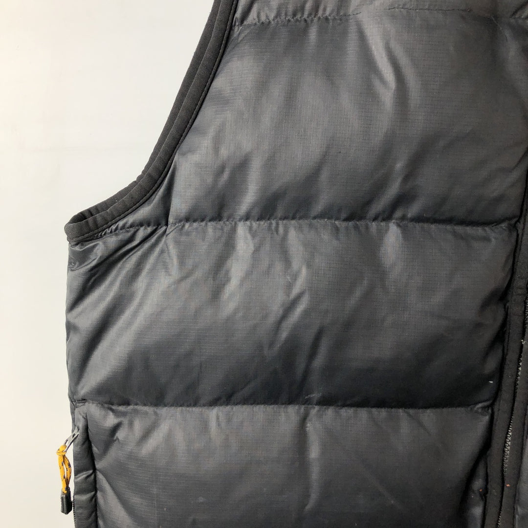 Vintage 90'S Eddie Bauer EBTEK Ripstop Goose Down Vest, Men's Size L Nylon black type Vintage Second Hand