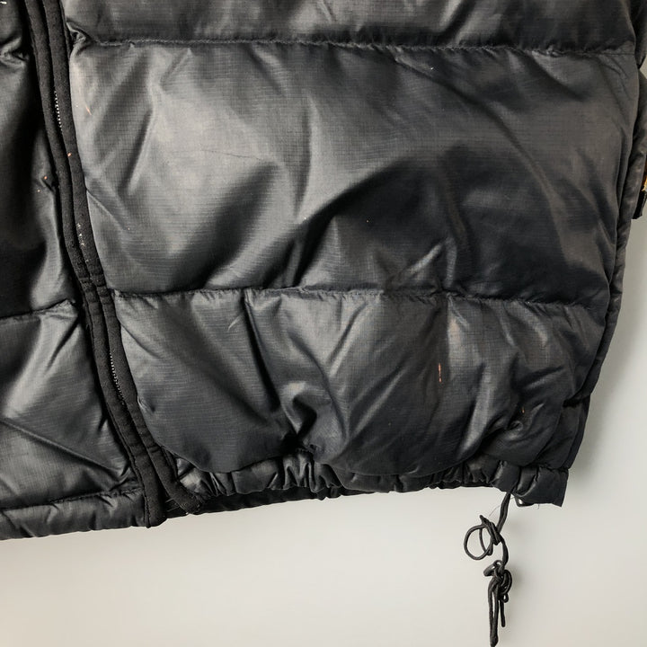 Vintage 90'S Eddie Bauer EBTEK Ripstop Goose Down Vest, Men's Size L Nylon black type Vintage Second Hand