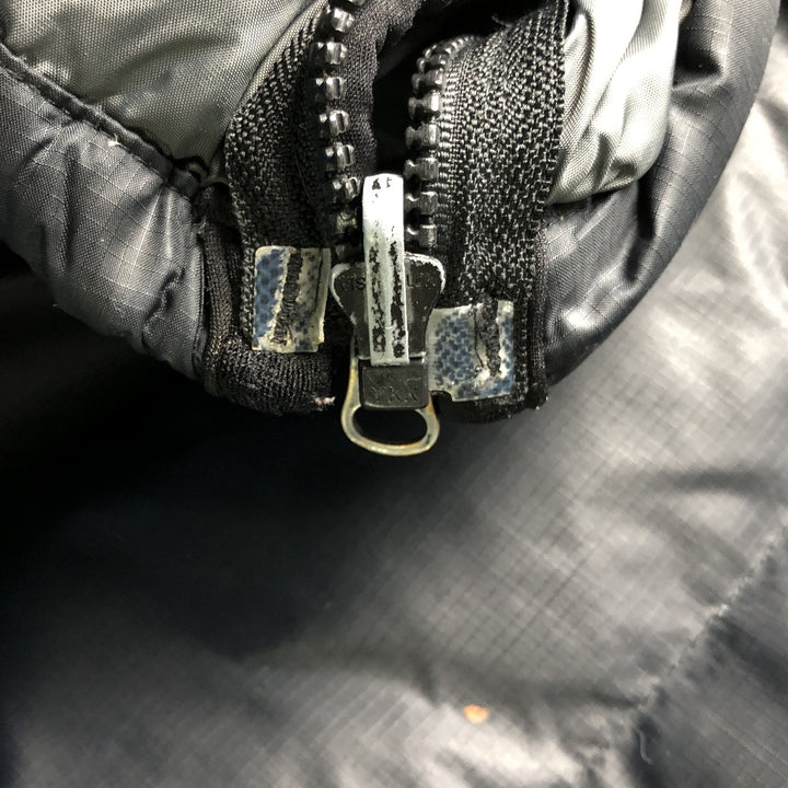 Vintage 90'S Eddie Bauer EBTEK Ripstop Goose Down Vest, Men's Size L Nylon black type Vintage Second Hand