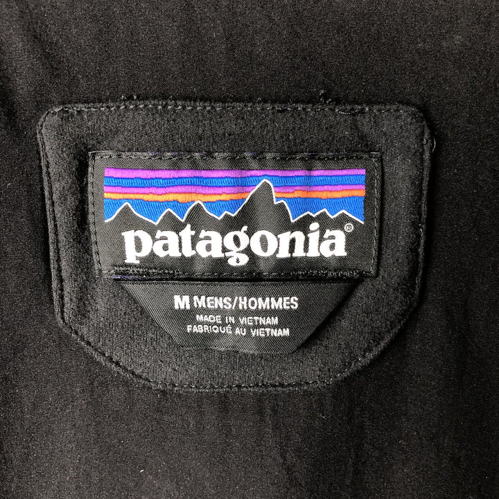 Patagonia Recycled Wool Vest (26970FA17) with Primaloft Padding, Men's Size Medium wool black type Vintage Second Hand
