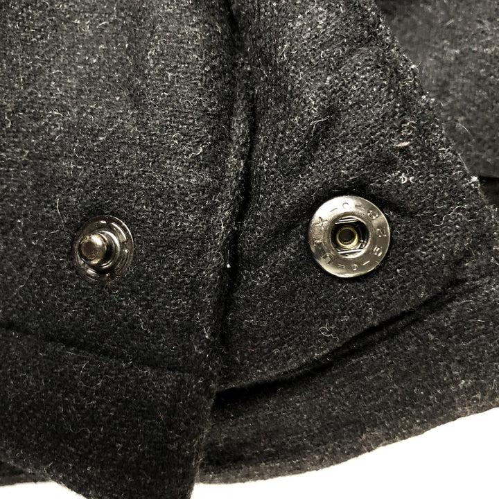 Patagonia Recycled Wool Vest (26970FA17) with Primaloft Padding, Men's Size Medium wool black type Vintage Second Hand