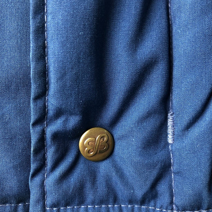 Vintage 1970'S Eddie Bauer black tag goose down vest, size L, men's Goose down (insulation) blue type Vintage Second Hand