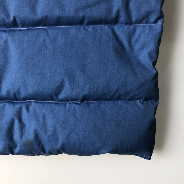 Vintage 1970'S Eddie Bauer black tag goose down vest, size L, men's Goose down (insulation) blue type Vintage Second Hand