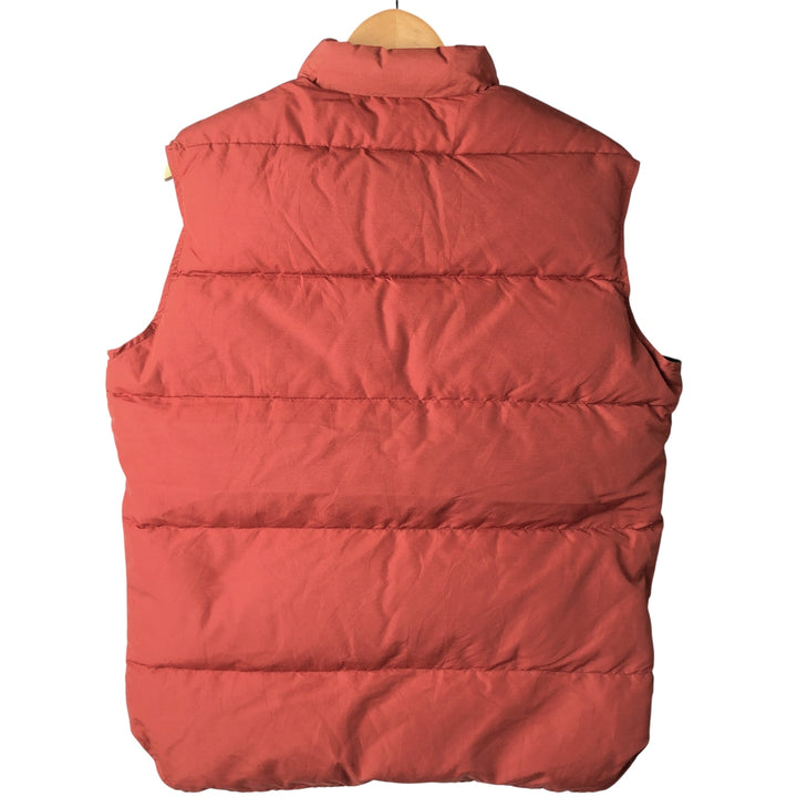 Vintage 1980'S WOOLRICH down vest, size M, men's cotton orange type Vintage Second Hand