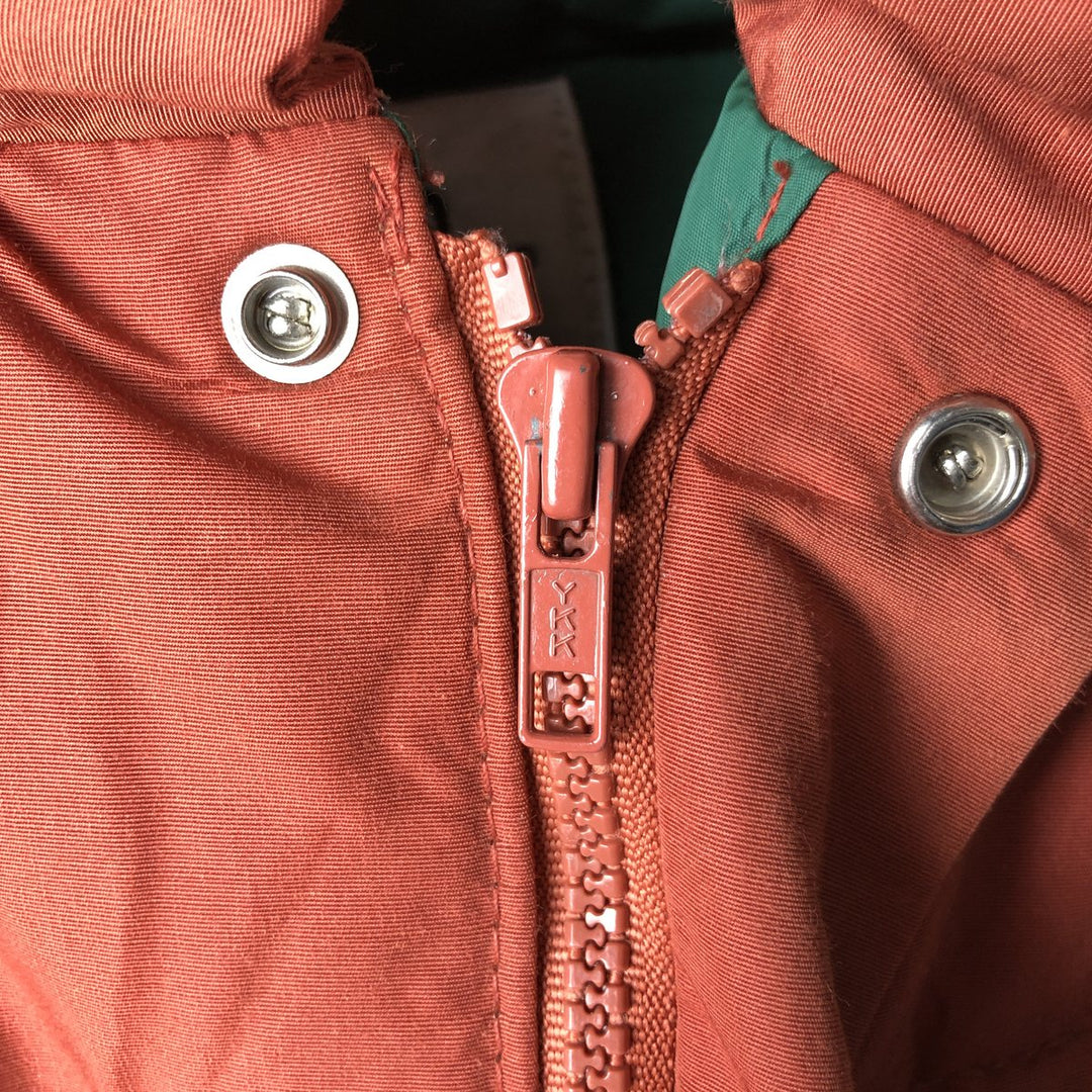 Vintage 1980'S WOOLRICH down vest, size M, men's cotton orange type Vintage Second Hand