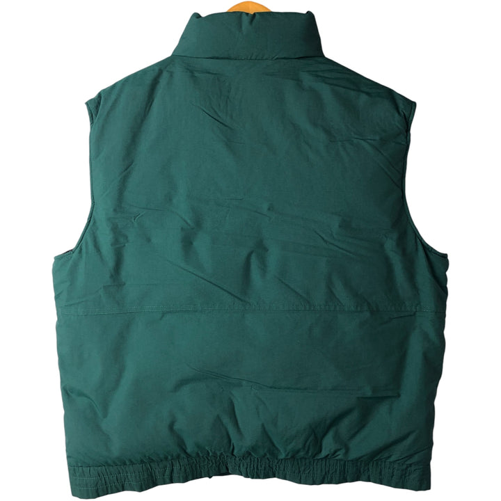 90'S REI Vintage Down Vest, Men's Size L unclear green type Vintage Second Hand