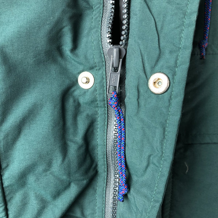 90'S REI Vintage Down Vest, Men's Size L unclear green type Vintage Second Hand