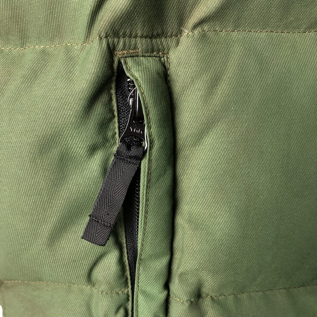Vintage 90'S Ralph Lauren POLO SPORT down vest, men's size XL Nylon green type Vintage Second Hand