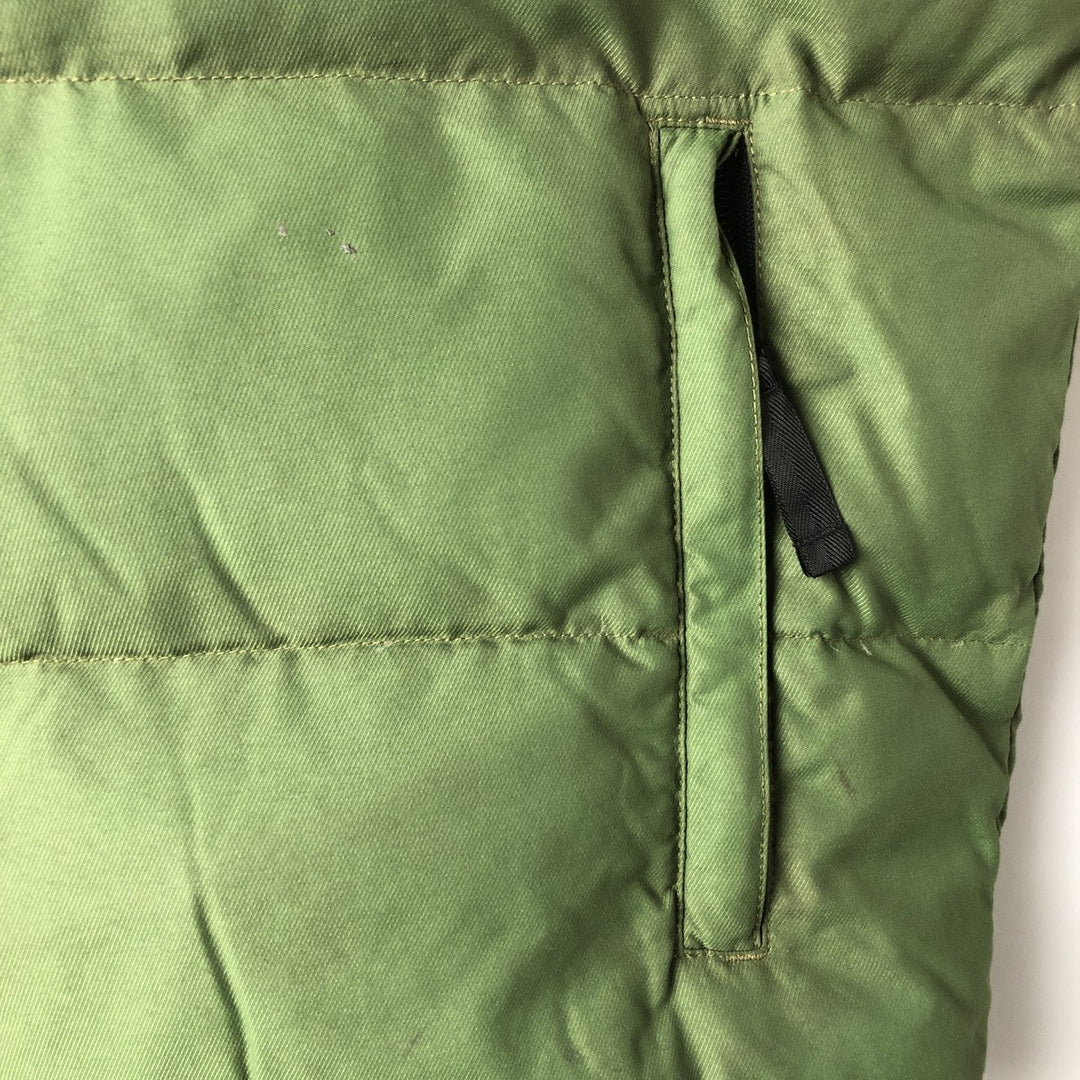 Vintage 90'S Ralph Lauren POLO SPORT down vest, men's size XL Nylon green type Vintage Second Hand