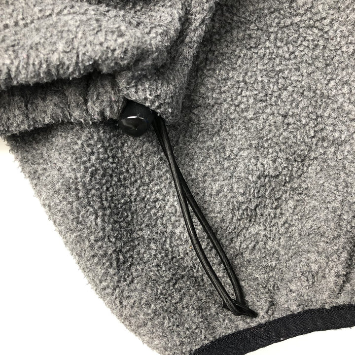Vintage 90'S Eddie Bauer EBTEK fleece jacket, made in the USA, size M. polyester gray type Vintage Second Hand