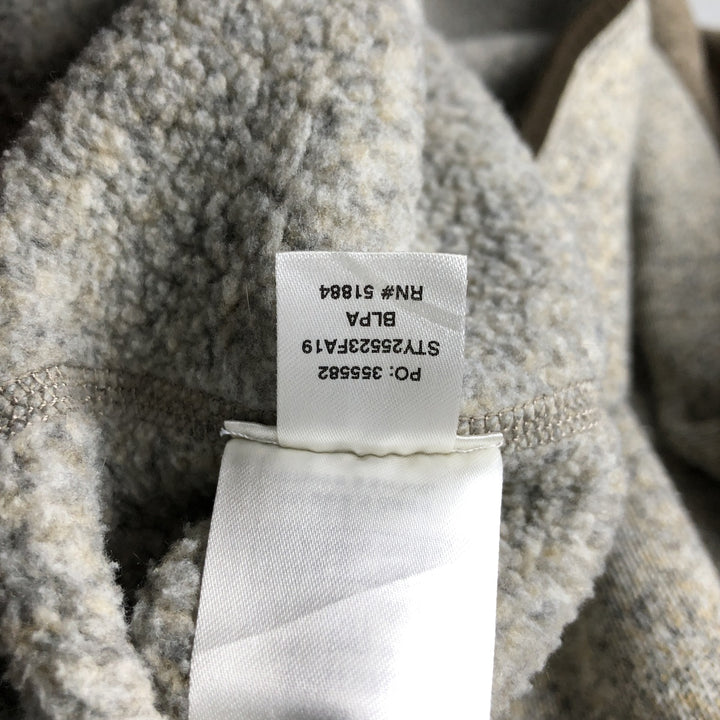 Patagonia Better Sweater Pullover 25523FA19 Fleece Pullover, Men's XXL recycled polyester gray type Vintage Second Hand