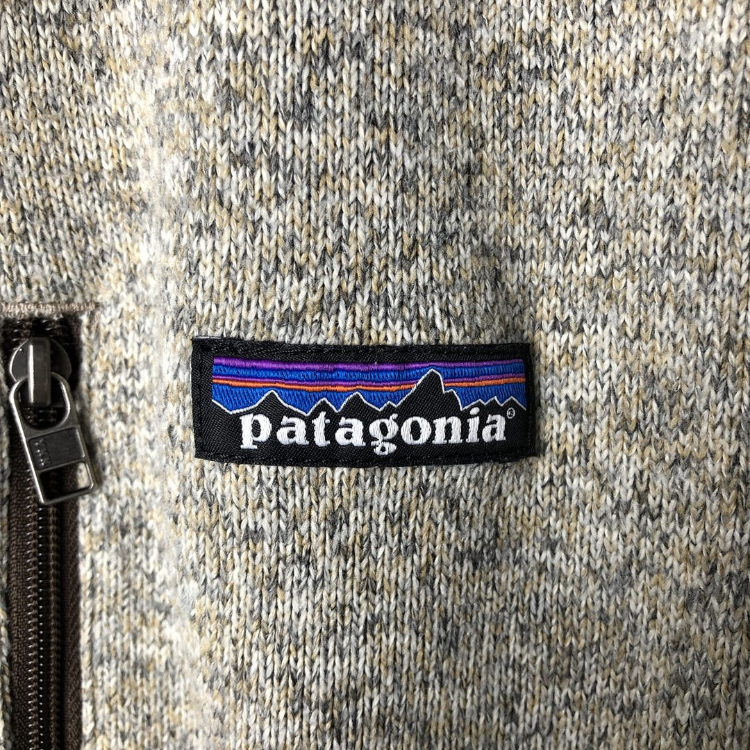 Patagonia Better Sweater Pullover 25523FA19 Fleece Pullover, Men's XXL recycled polyester gray type Vintage Second Hand