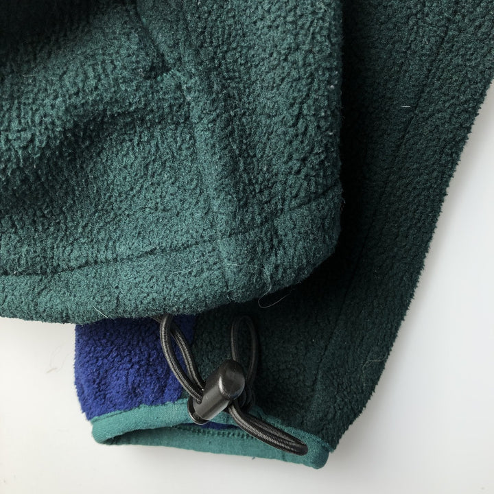 90'S LLBean Fleece Full-Zip Hoodie, Men's, Size XL, Vintage unclear navy blue type Vintage Second Hand