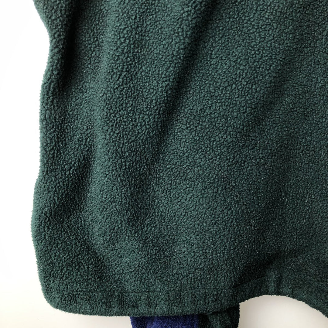 90'S LLBean Fleece Full-Zip Hoodie, Men's, Size XL, Vintage unclear navy blue type Vintage Second Hand