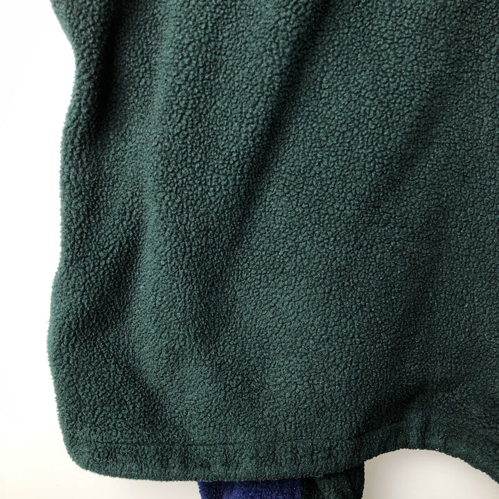 90'S LLBean Fleece Full-Zip Hoodie, Men's, Size XL, Vintage unclear navy blue type Vintage Second Hand