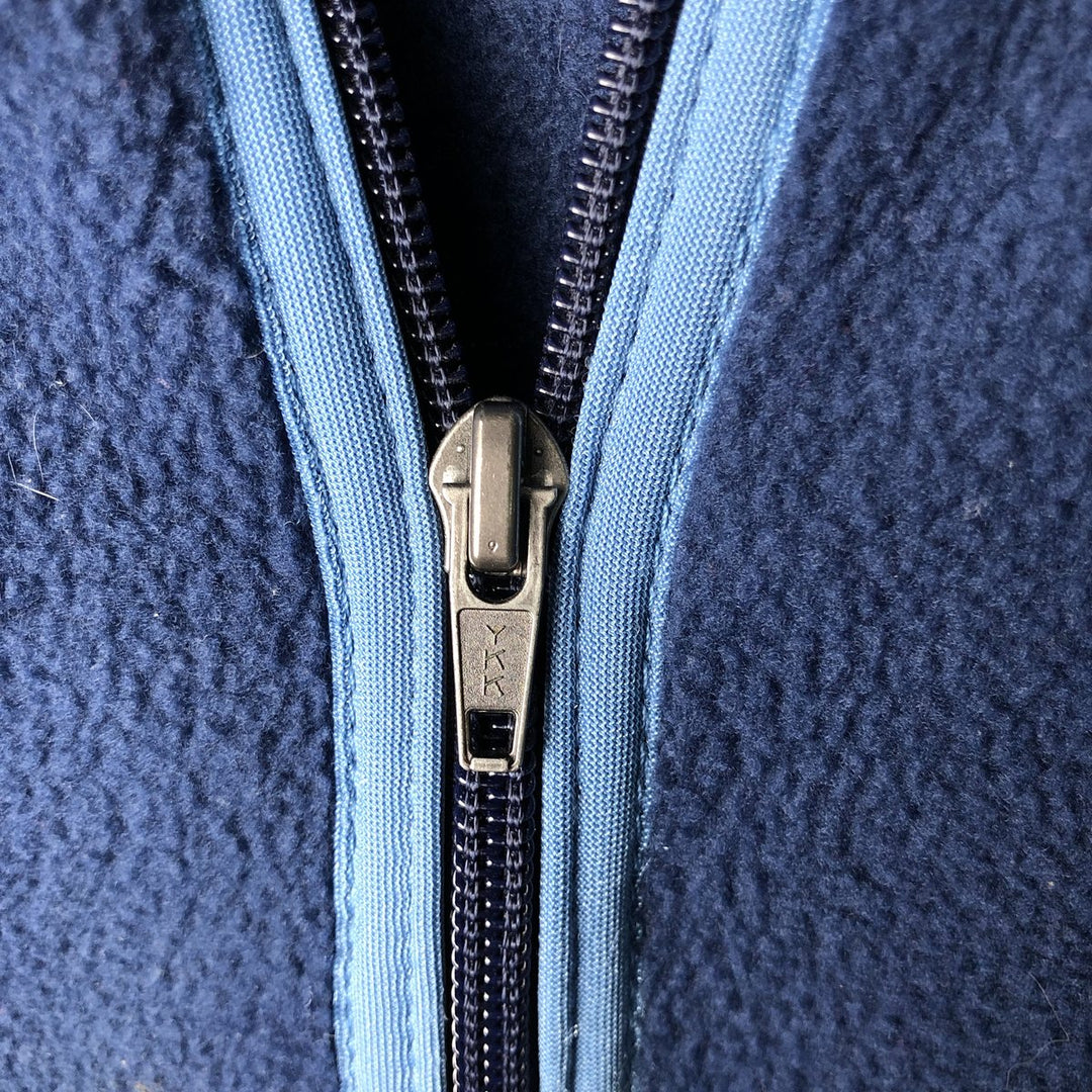 2000'S Patagonia Synchilla Fleece Pullover, Men's Size Medium polyester navy blue type Vintage Second Hand