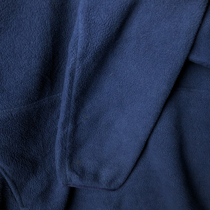 2000'S Patagonia Synchilla Fleece Pullover, Men's Size Medium polyester navy blue type Vintage Second Hand