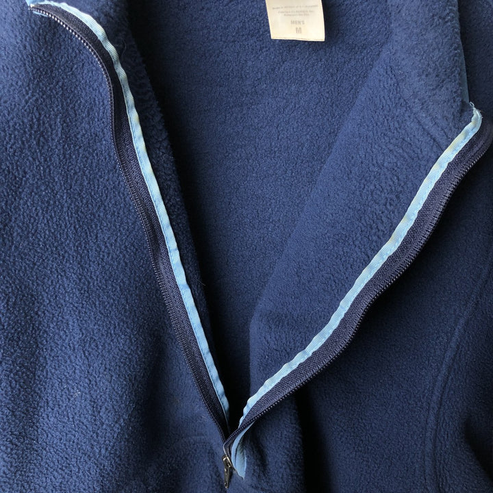 2000'S Patagonia Synchilla Fleece Pullover, Men's Size Medium polyester navy blue type Vintage Second Hand