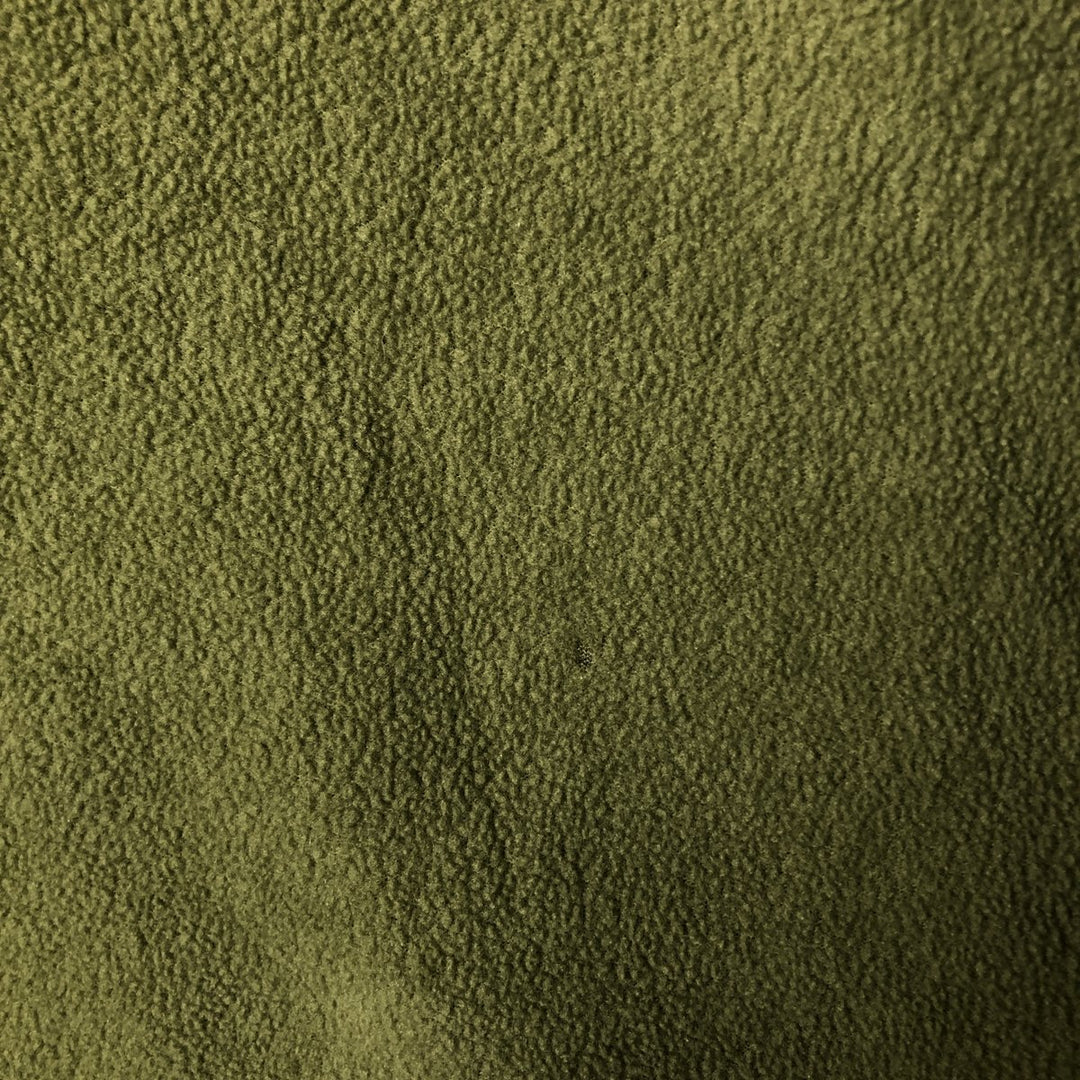 2000'S Patagonia Synchilla Half-Zip Fleece Pullover, Men's XL polyester Khaki type Vintage Second Hand