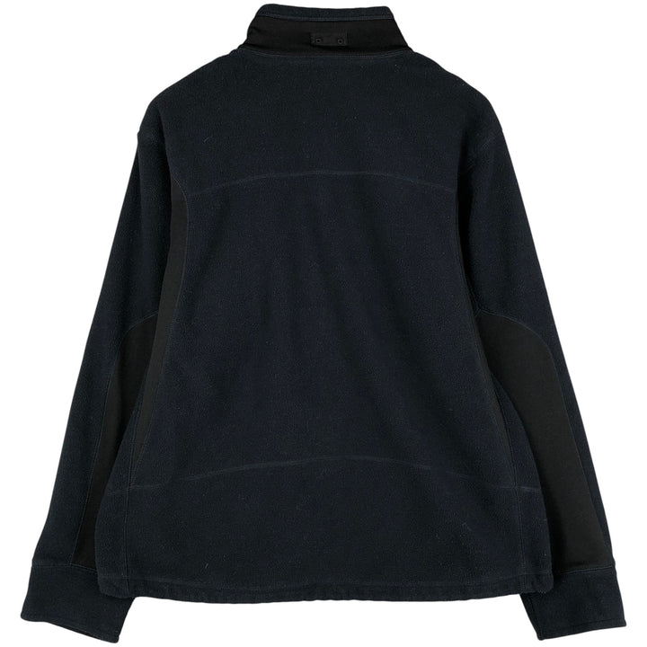 2000'S GAP fleece jacket, men's size XL polyester navy blue type Vintage Second Hand