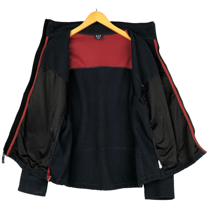 2000'S GAP fleece jacket, men's size XL polyester navy blue type Vintage Second Hand