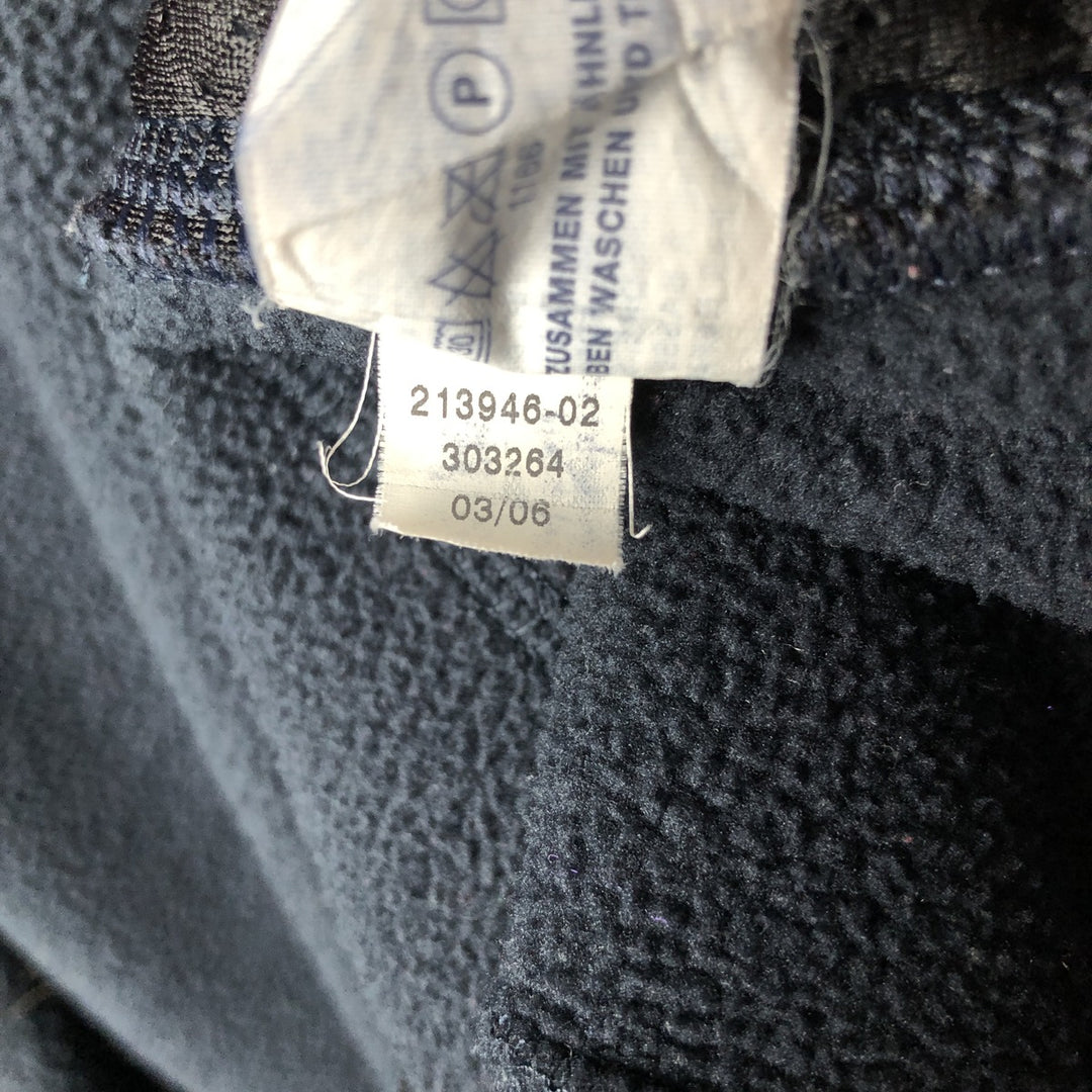 2000'S GAP fleece jacket, men's size XL polyester navy blue type Vintage Second Hand