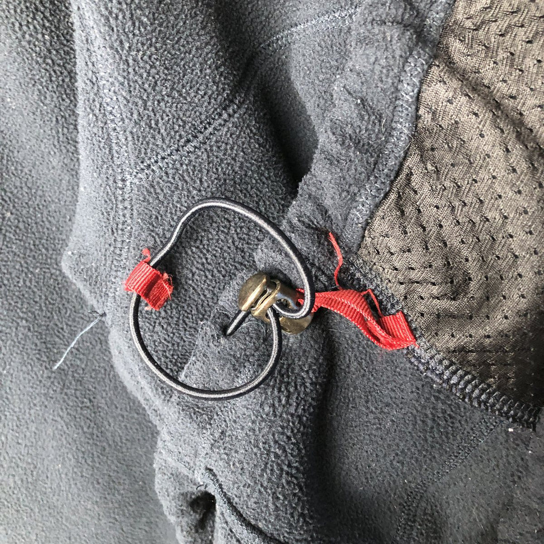 2000'S GAP fleece jacket, men's size XL polyester navy blue type Vintage Second Hand