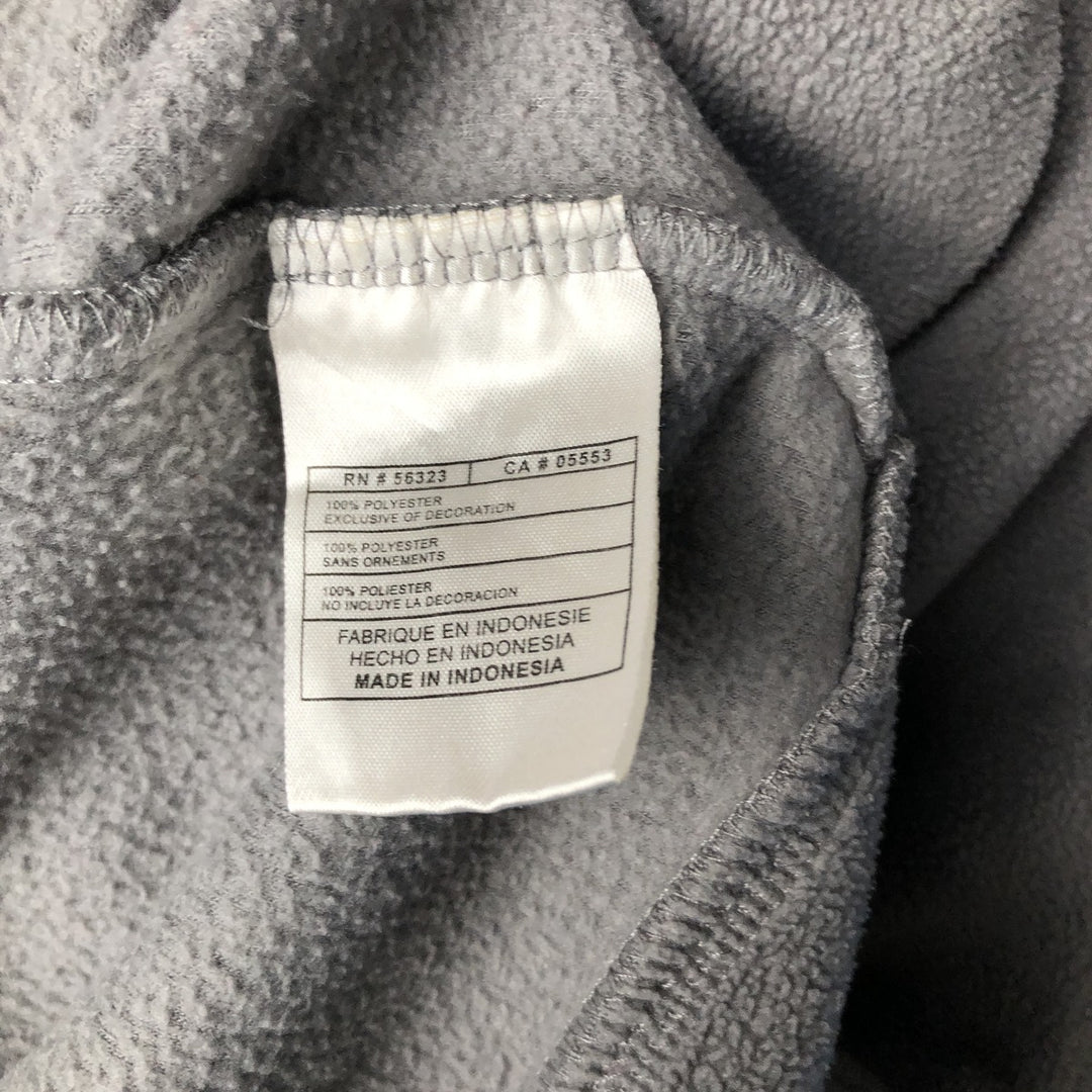 2000'S Nike fleece pullover hoodie, men's size L polyester gray type Vintage Second Hand