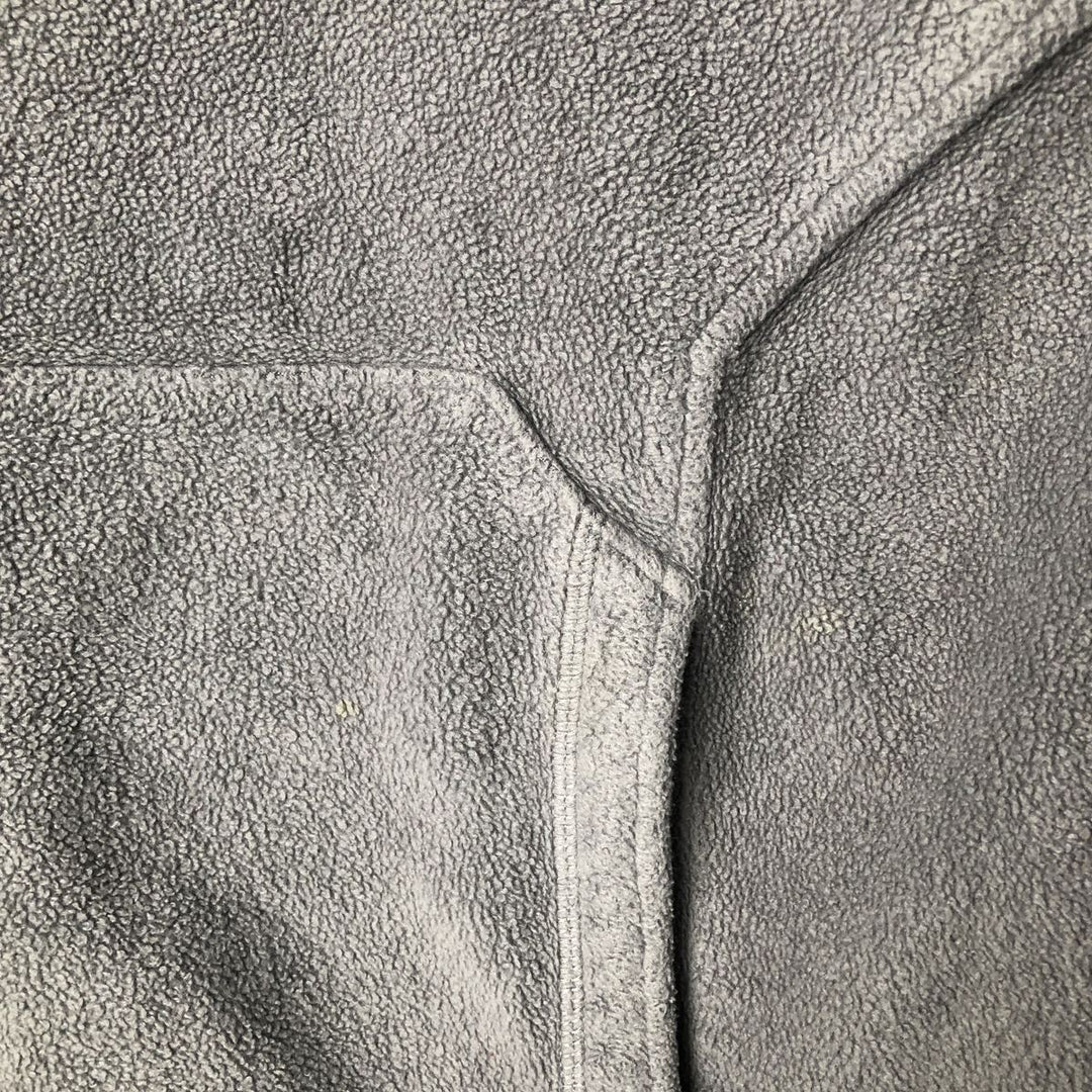 2000'S Nike fleece pullover hoodie, men's size L polyester gray type Vintage Second Hand